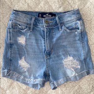 Ultra high rise hollister shorts